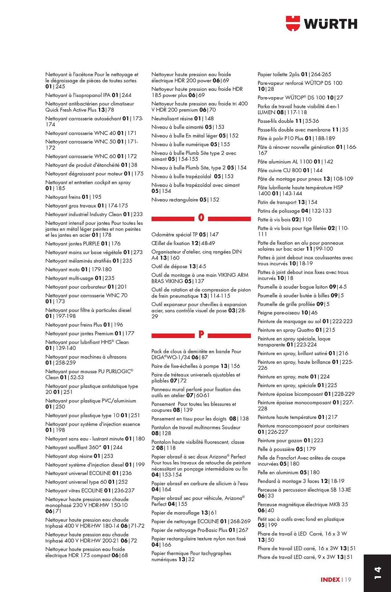 Catalogue Würth du 12 mai au 31 décembre 2025 - Catalogue page 1855