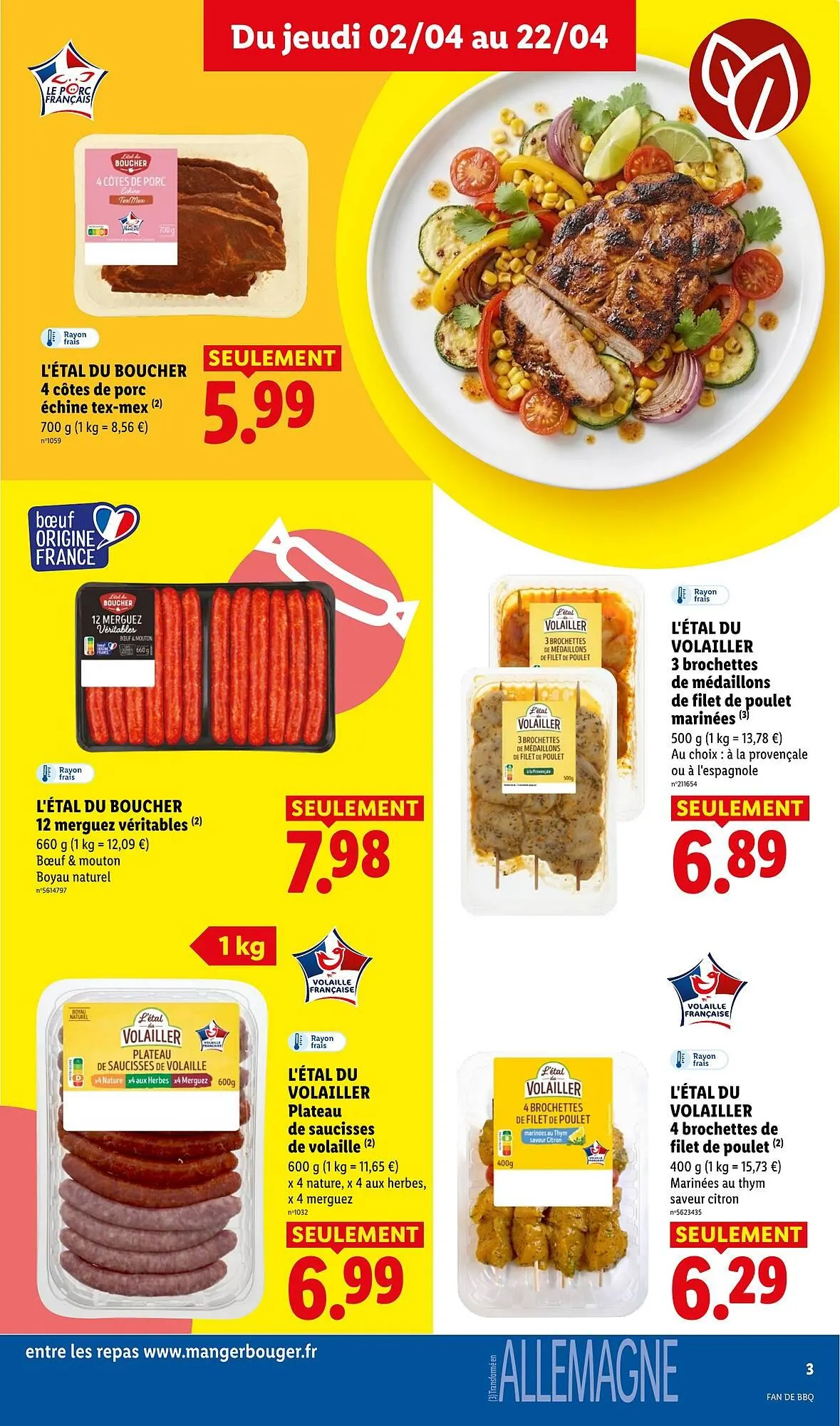 Catalogue Lidl du 2 avril au 22 avril 2026 - Catalogue page 3