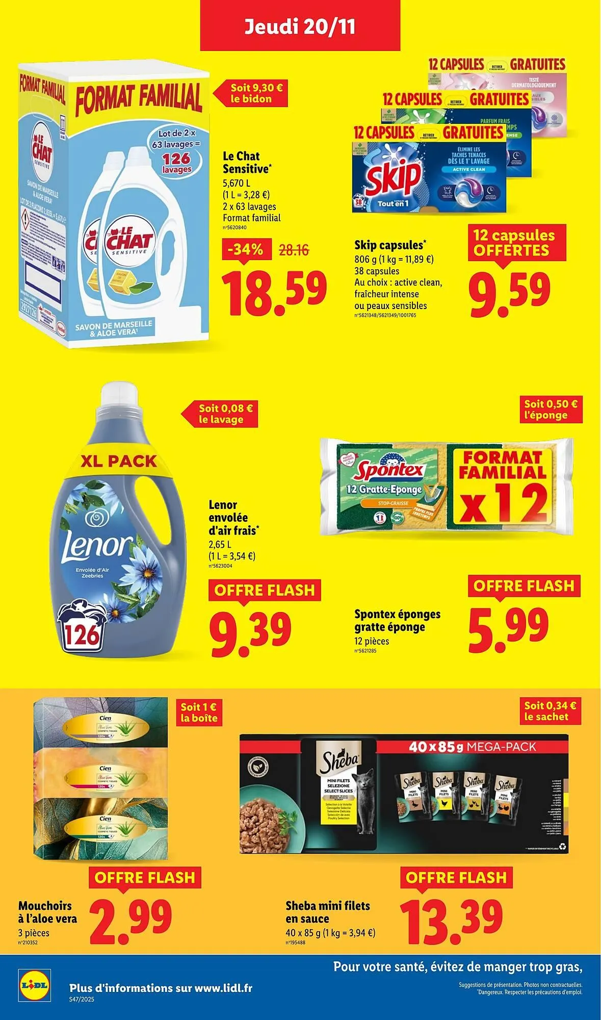 Catalogue Lidl du 20 novembre au 26 novembre 2025 - Catalogue page 18
