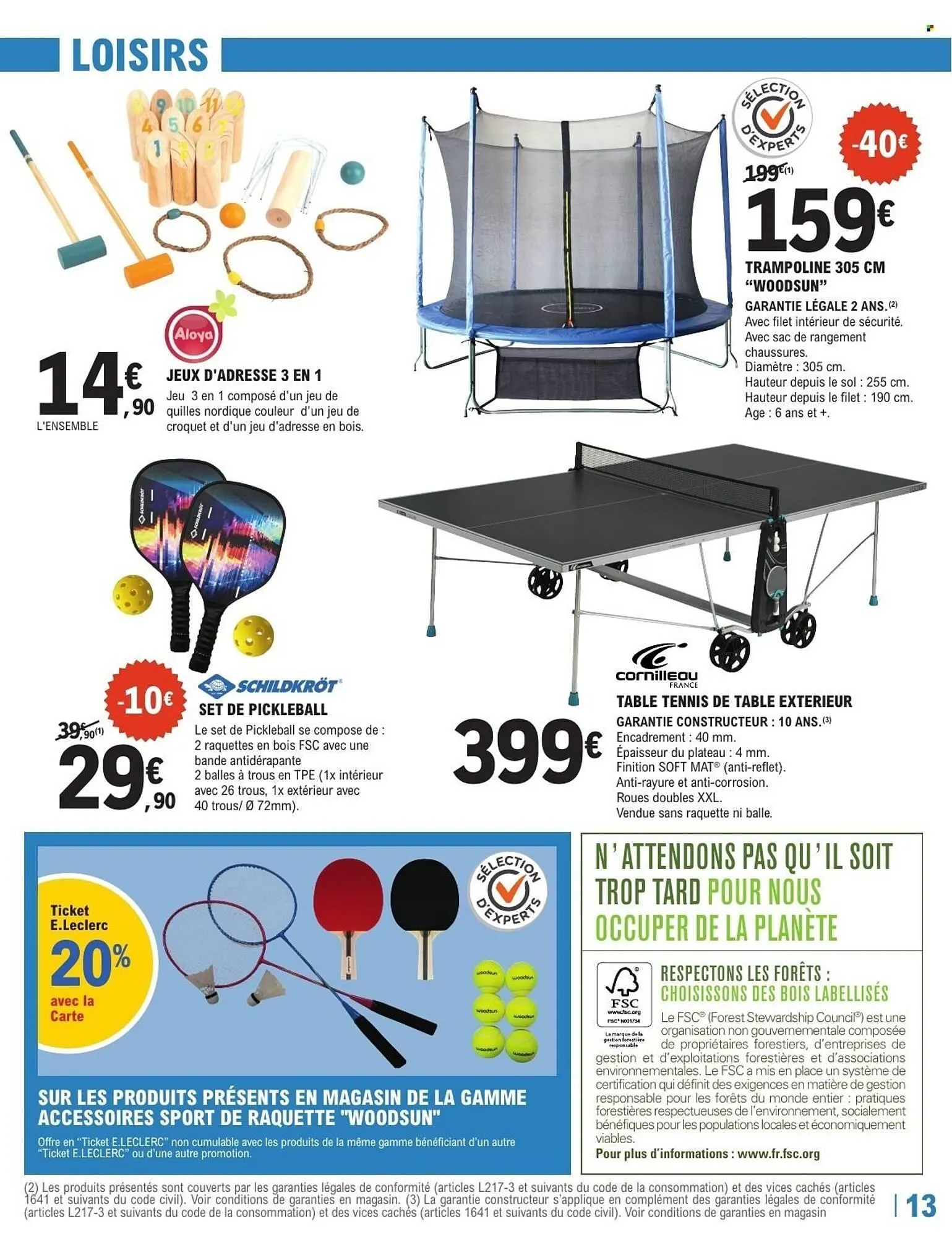 Catalogue E.Leclerc Sport du 6 mai au 7 juin 2025 - Catalogue page 13