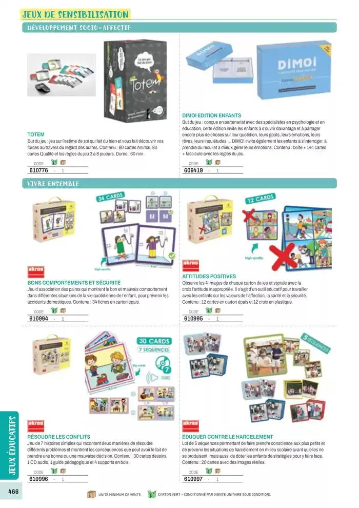 Nos Catalogues Thématiques du 1 janvier au 31 décembre 2025 - Catalogue page 468