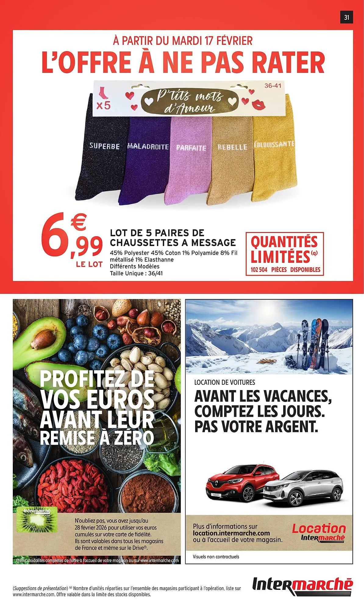 Catalogue Intermarché du 17 février au 1 mars 2026 - Catalogue page 31