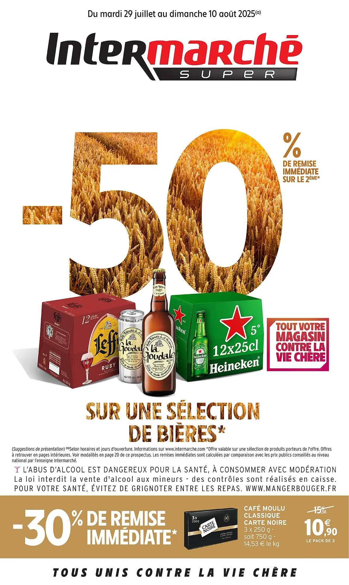 Catalogue Intermarché du 29 juillet au 10 août 2025 - Catalogue page 1