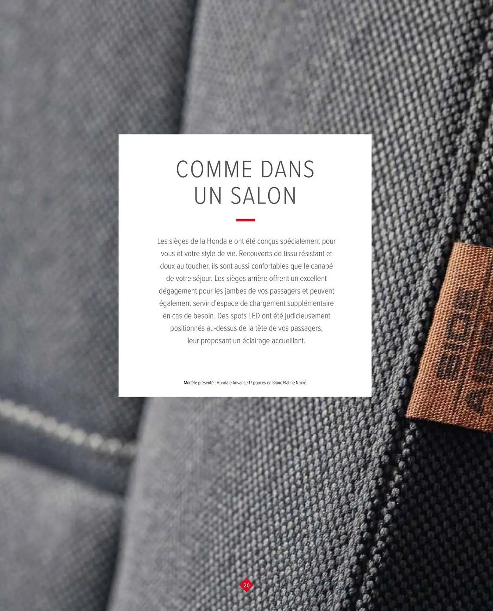 Catalogue Honda du 11 octobre au 30 novembre 2023 - Catalogue page 22