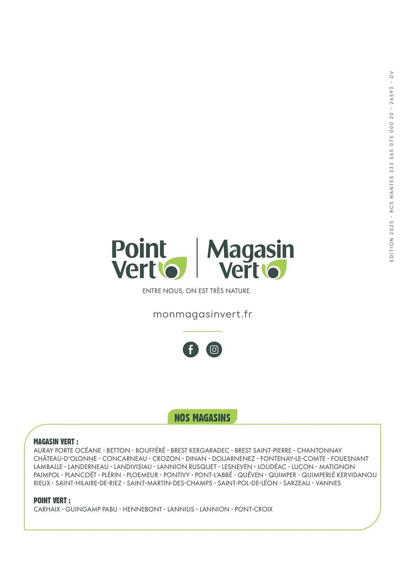 Catalogue Point Vert du 5 août au 31 décembre 2025 - Catalogue page 72