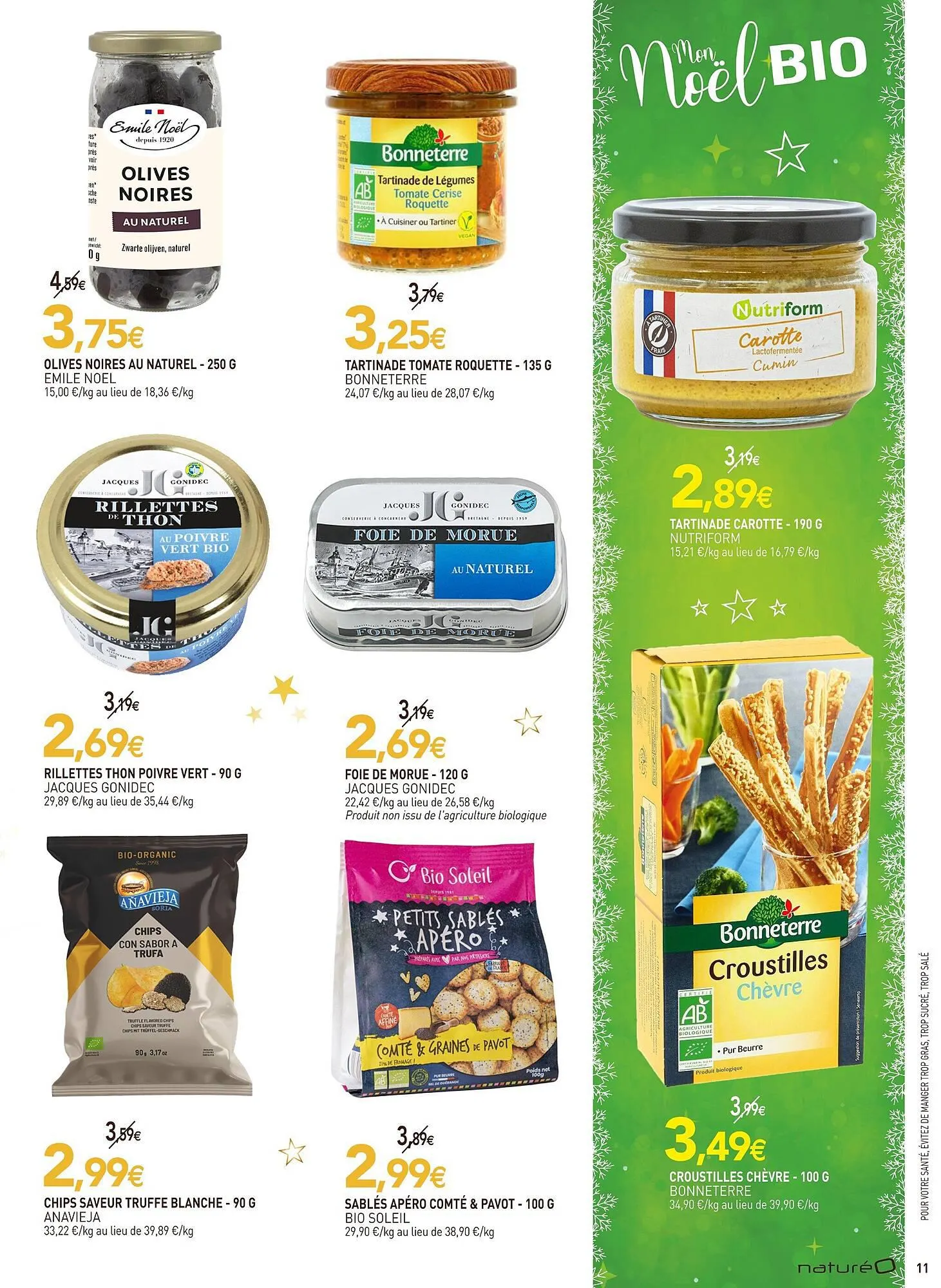 Catalogue naturéO du 21 novembre au 31 décembre 2023 - Catalogue page 11