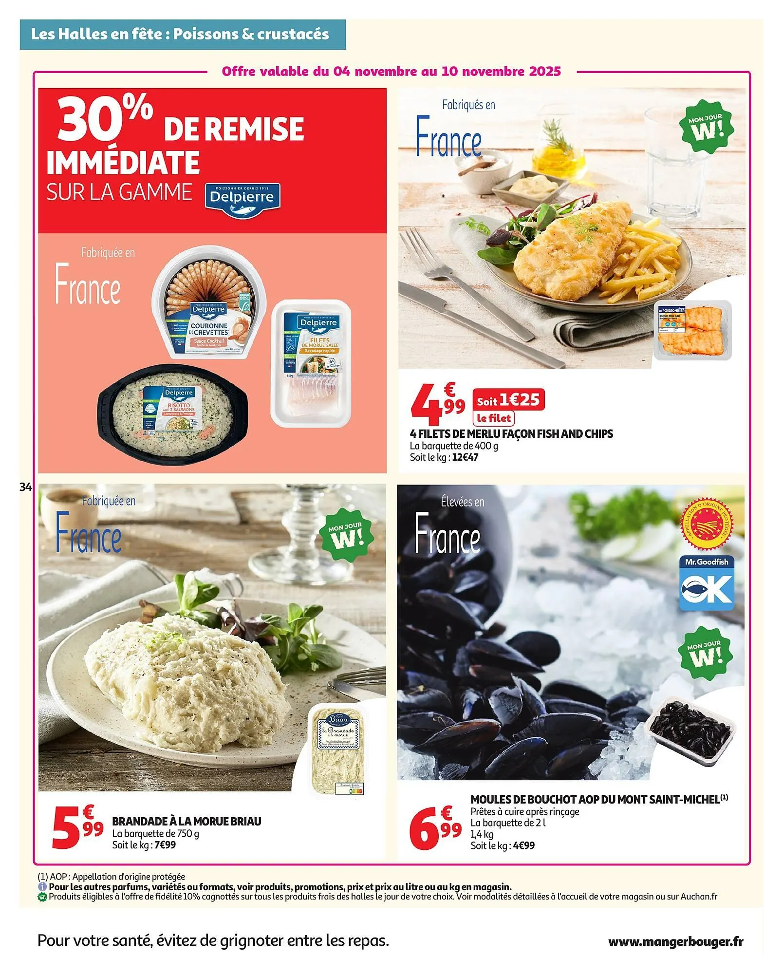Catalogue Auchan du 4 novembre au 16 novembre 2025 - Catalogue page 34