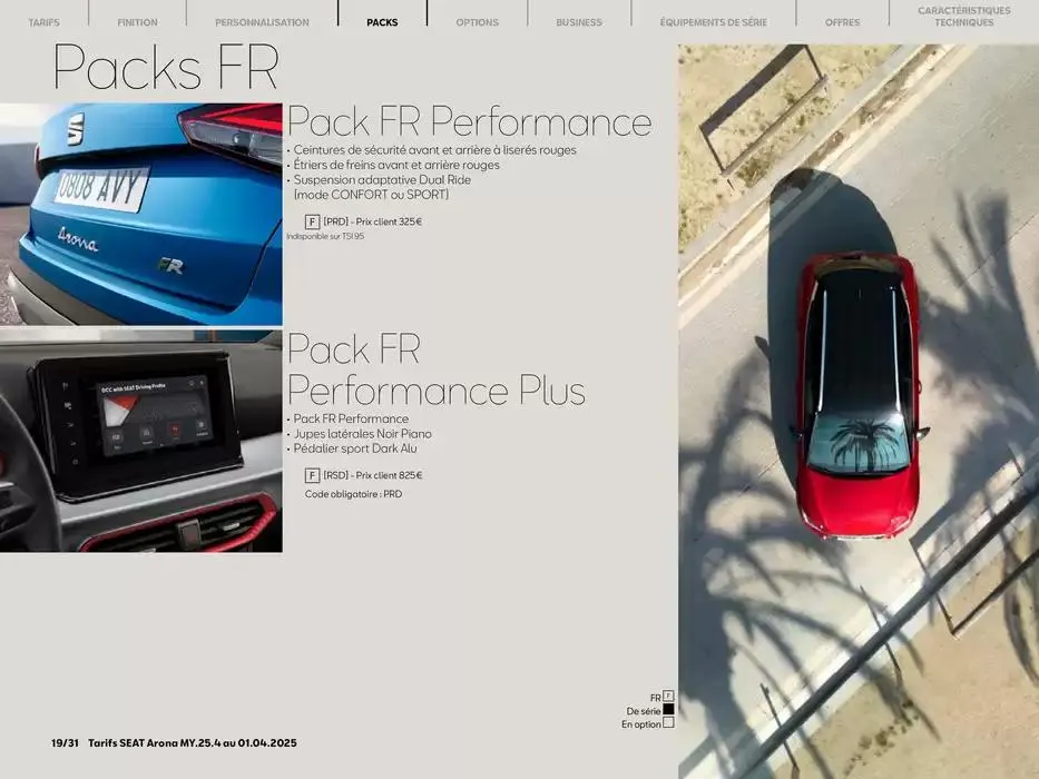 SEAT Arona du 31 mars au 29 mars 2026 - Catalogue page 19