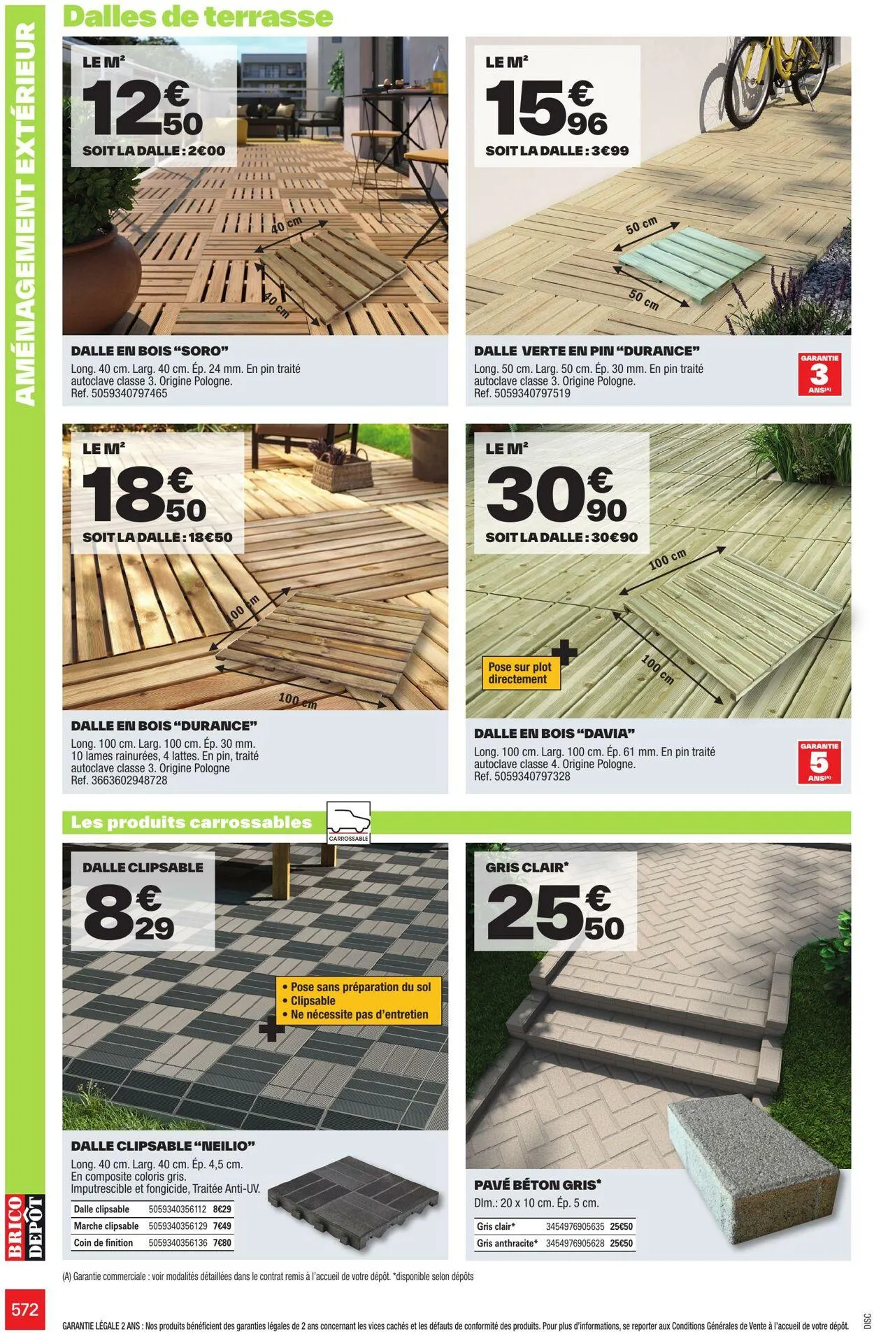 Brico Dépôt Catalogue actuel du 24 mars au 31 juillet 2025 - Catalogue page 572
