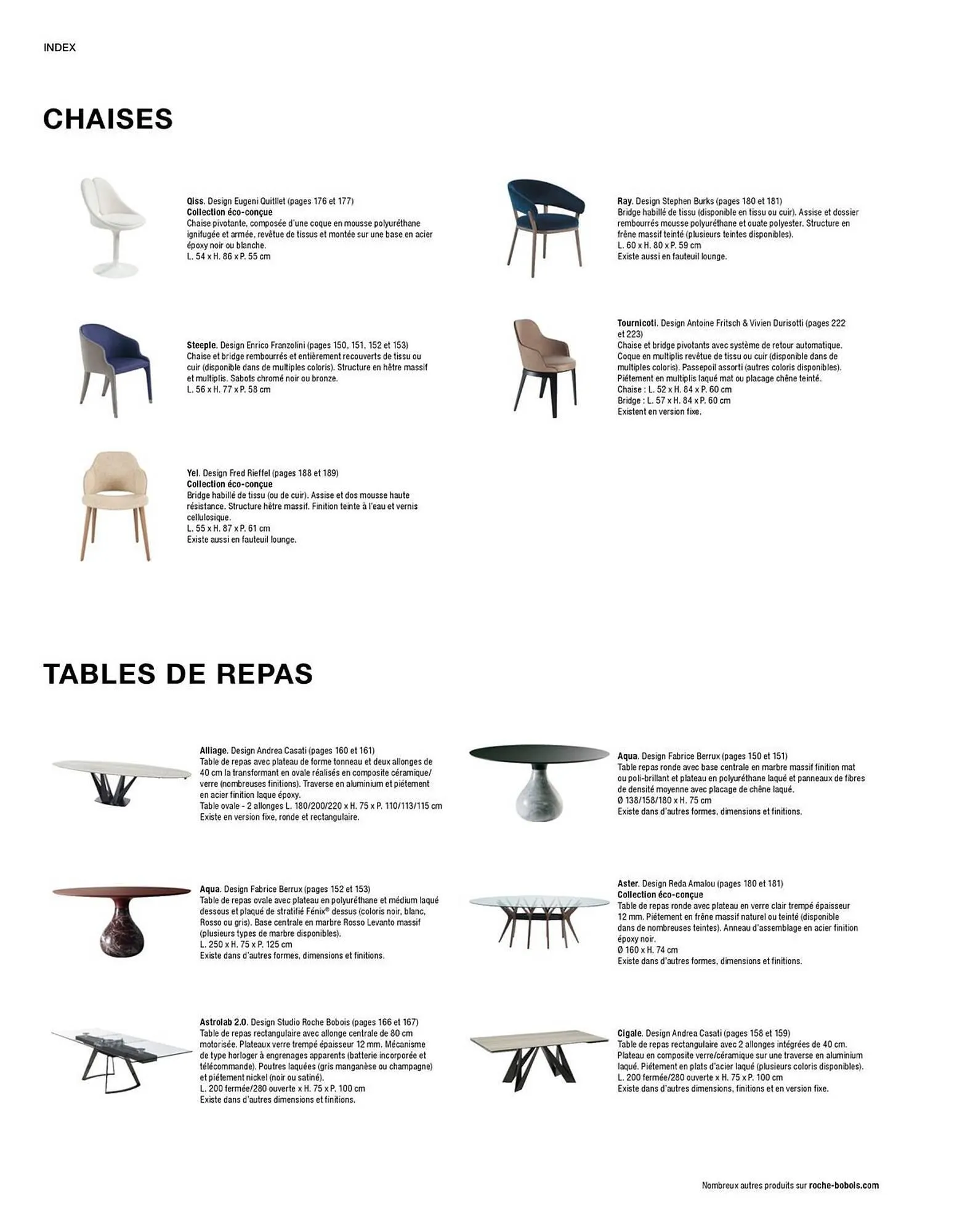 Catalogue Roche Bobois du 13 janvier au 31 décembre 2026 - Catalogue page 288