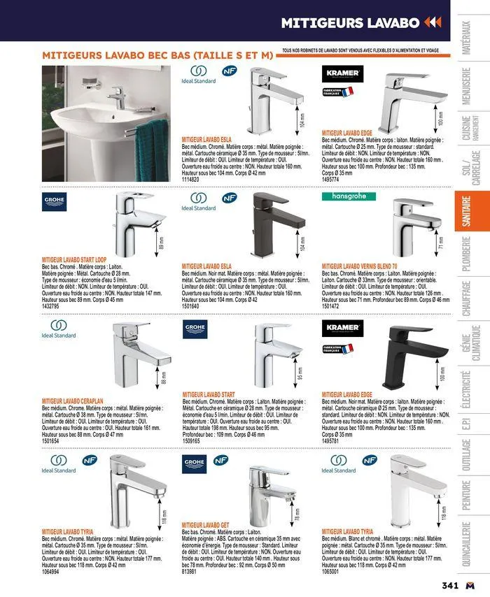 Guide produits 2024 du 15 mars au 31 décembre 2024 - Catalogue page 341