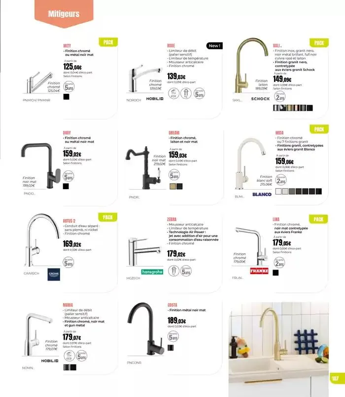 Consultez le menu avant de vous mettre en cuisine. du 7 janvier au 31 décembre 2025 - Catalogue page 107