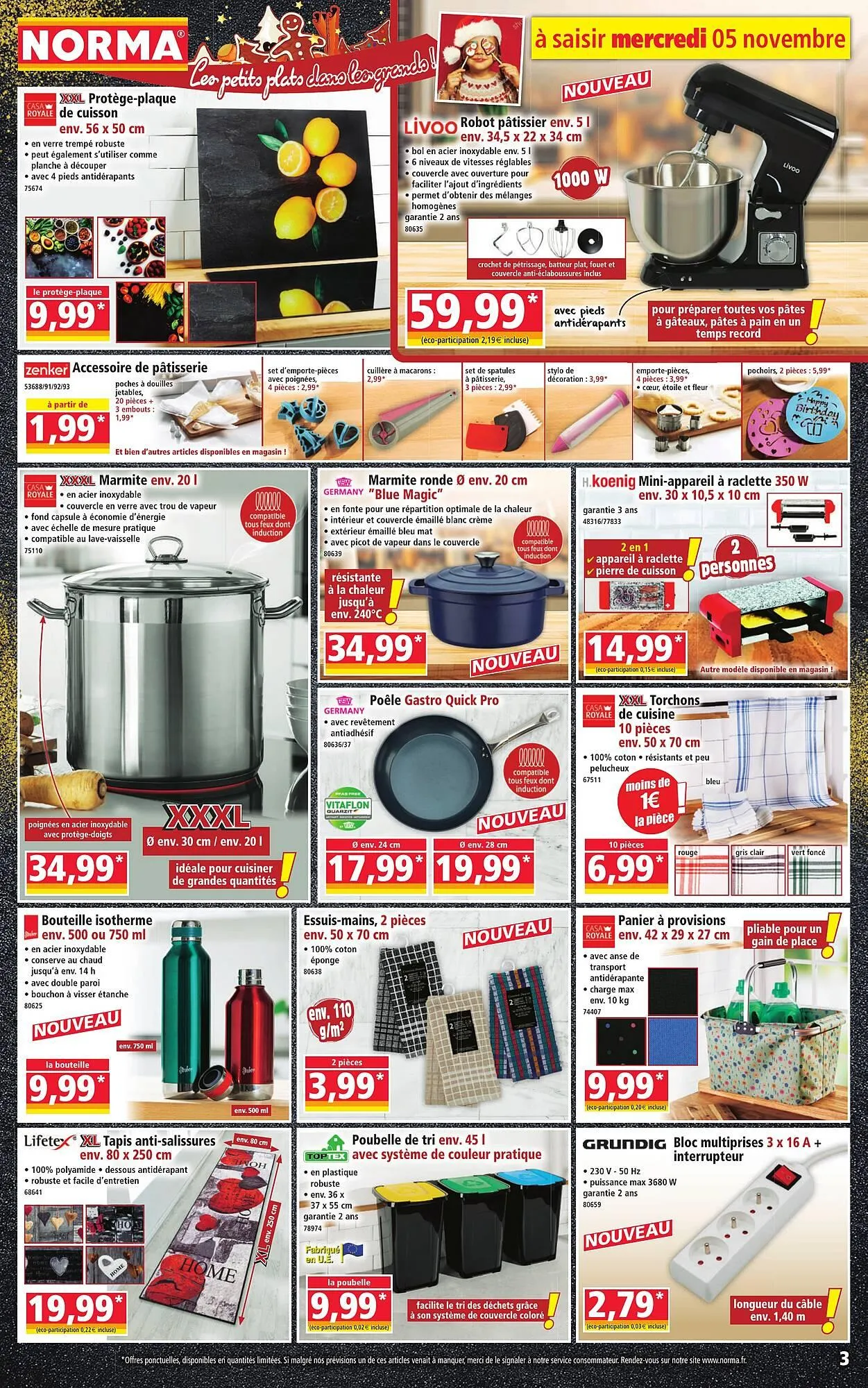 Catalogue Norma du 5 novembre au 11 novembre 2025 - Catalogue page 3
