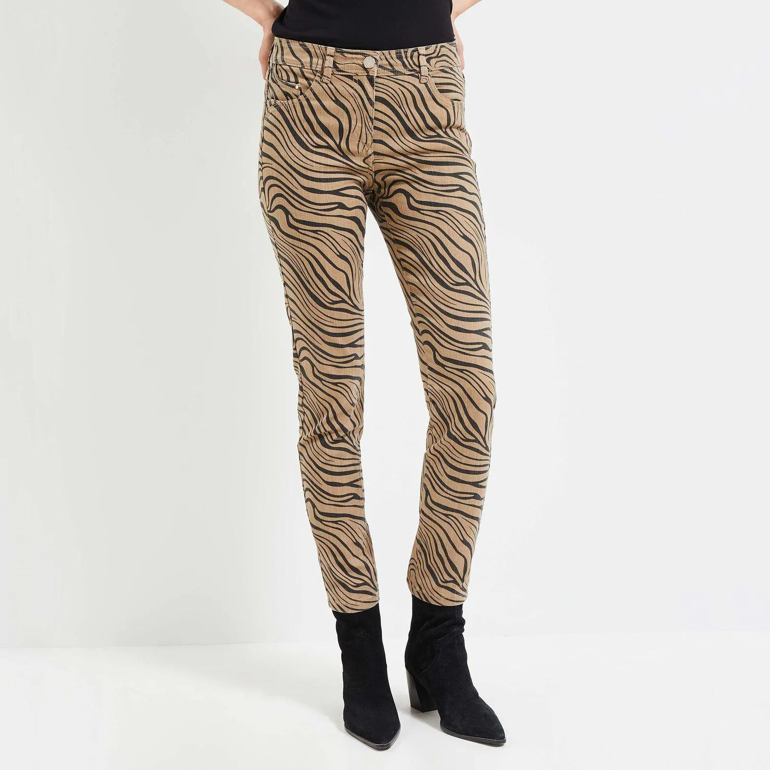 Jean de couleur femme