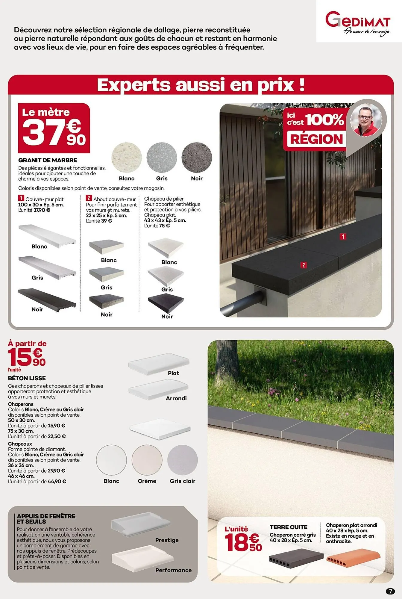 Catalogue Gedimat du 4 mars au 21 mars 2026 - Catalogue page 7