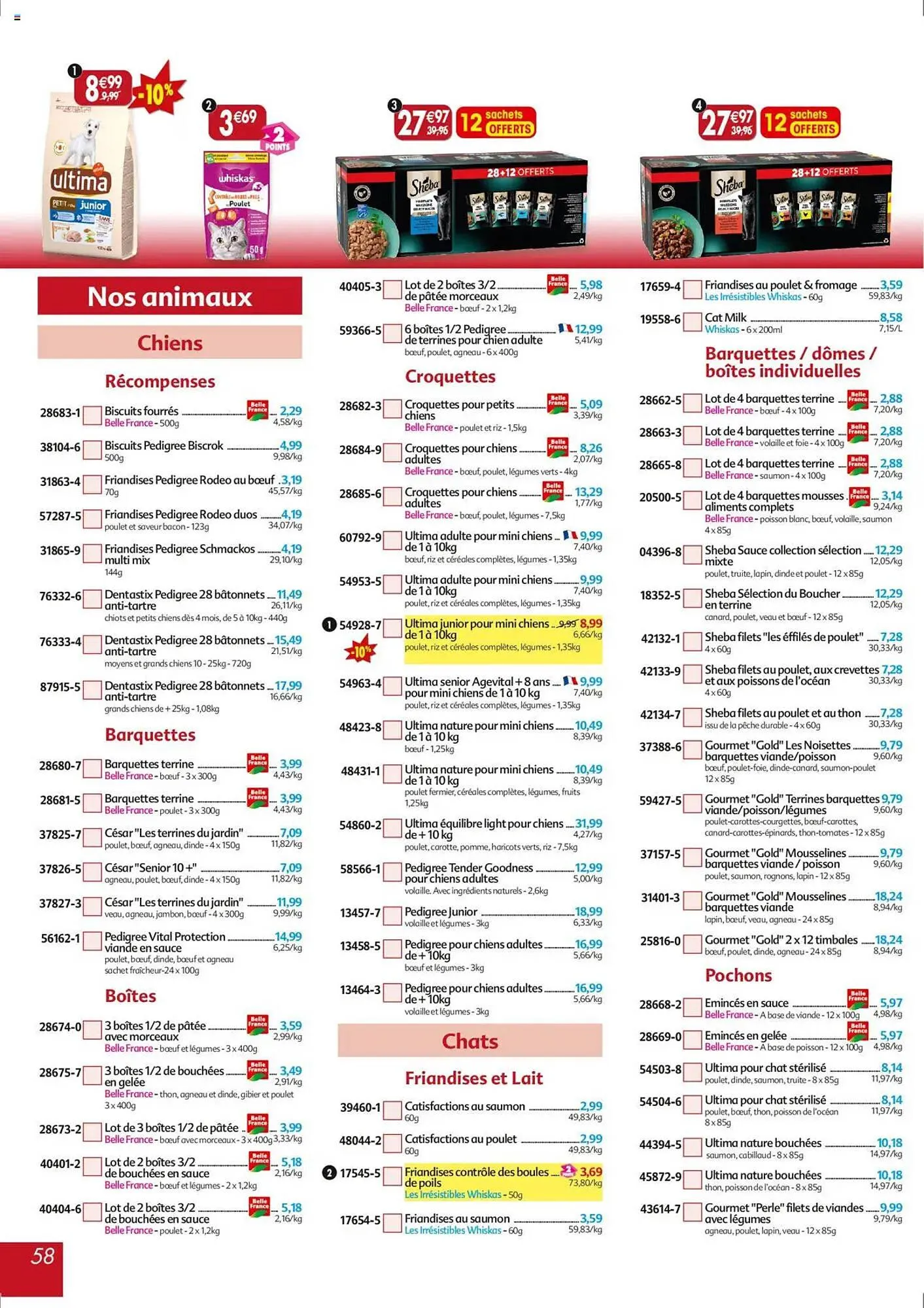 Catalogue Maximo du 7 juillet au 3 août 2025 - Catalogue page 58