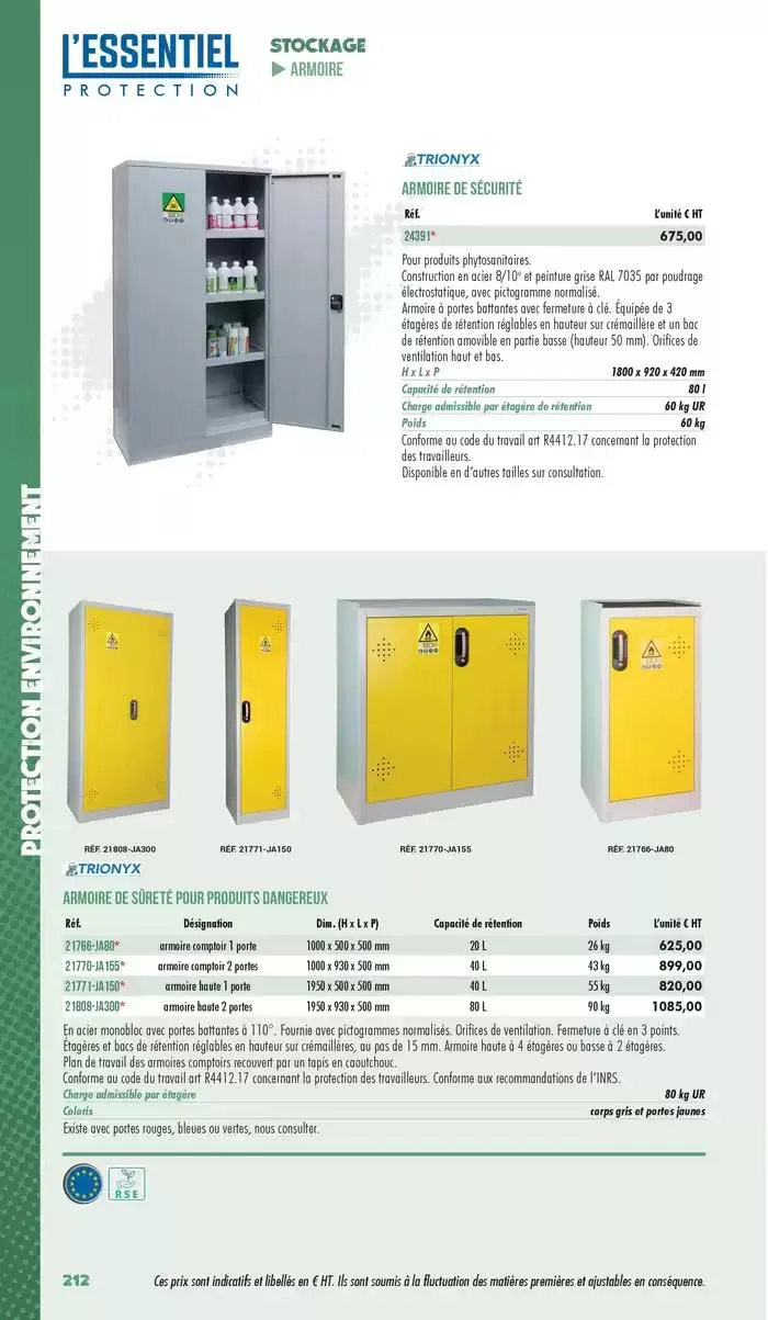 Essentiel Protection 2025 tarifé du 3 mars au 31 décembre 2025 - Catalogue page 214