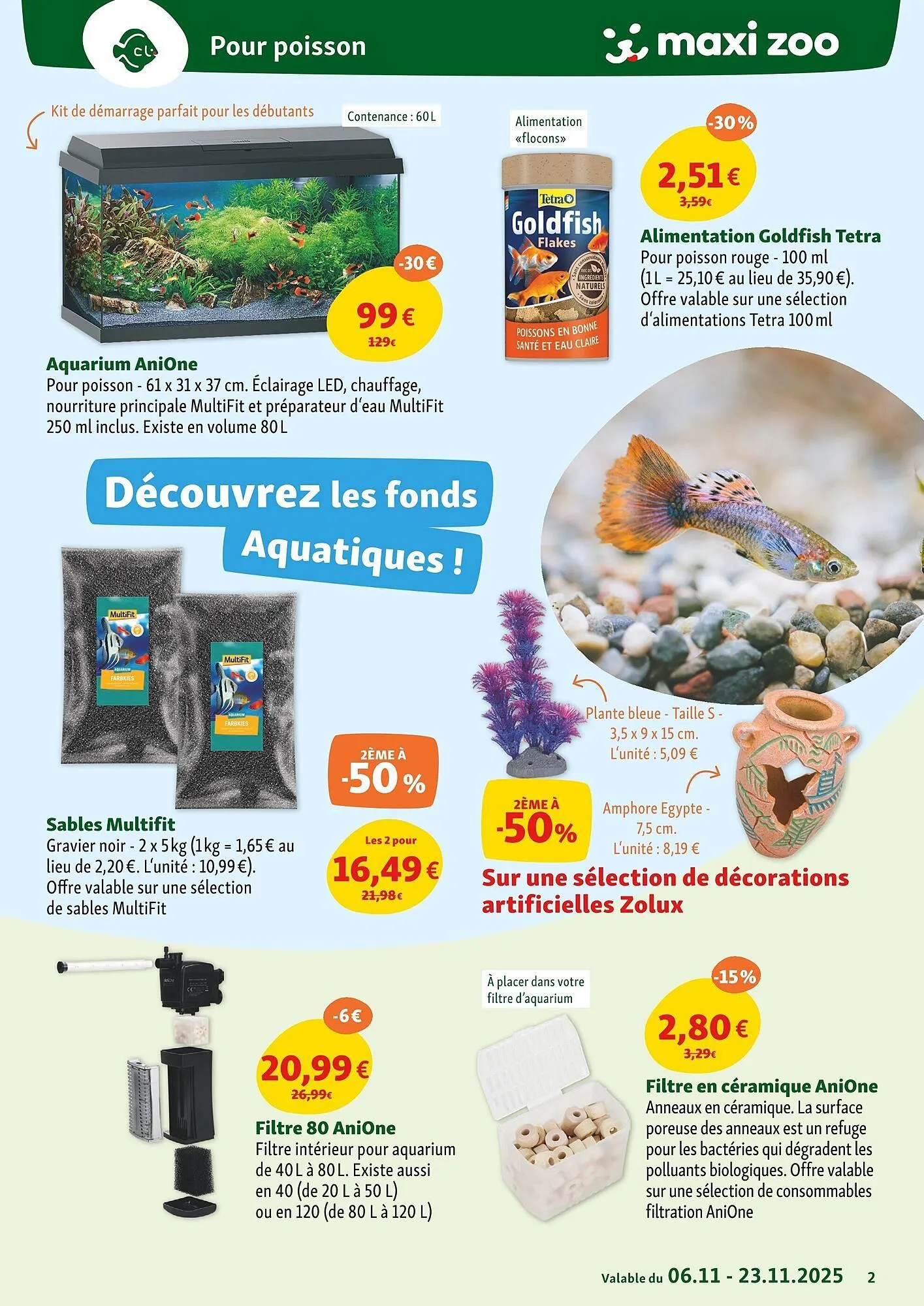 Catalogue Maxi Zoo du 6 novembre au 23 novembre 2025 - Catalogue page 2