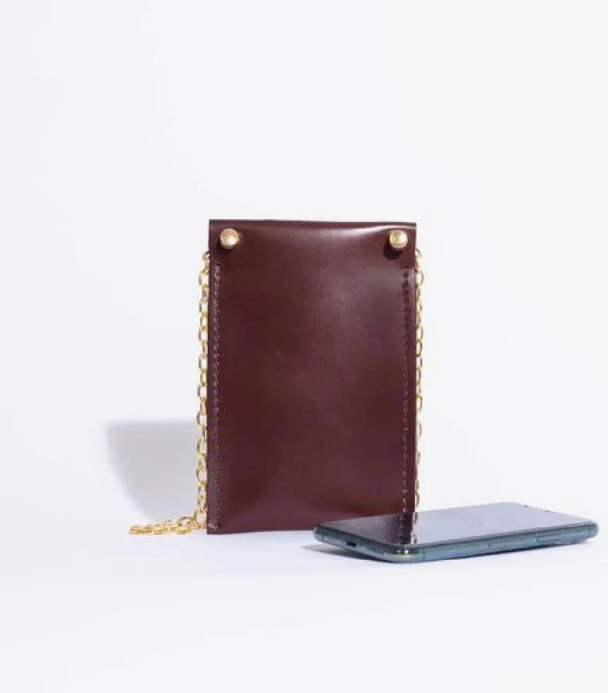 Box DIY pochette pour téléphone Bordeaux