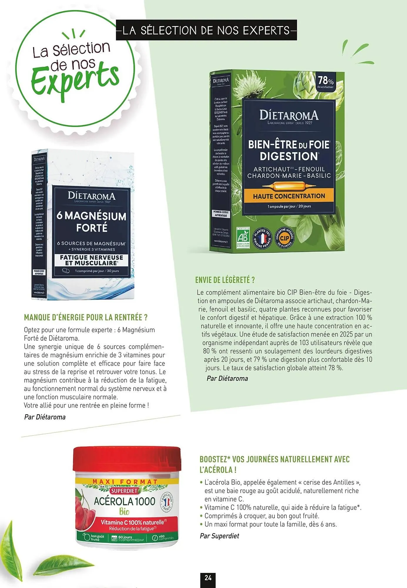 Catalogue naturéO du 18 septembre au 21 décembre 2025 - Catalogue page 24