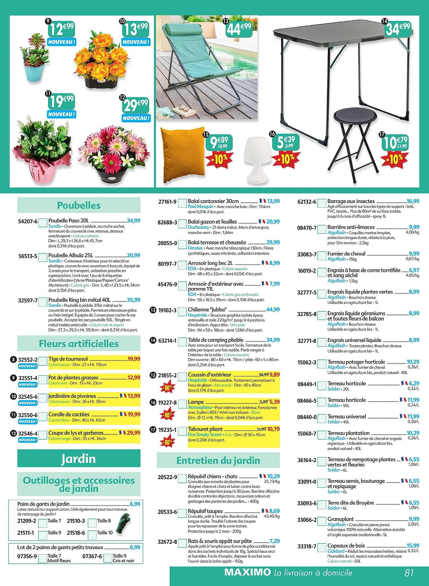 Catalogue Maximo du 5 août au 28 août 2025 - Catalogue page 81