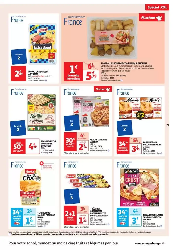 Les 25 jours Waaoh, spécial XXL  du 25 mars au 6 avril 2025 - Catalogue page 21