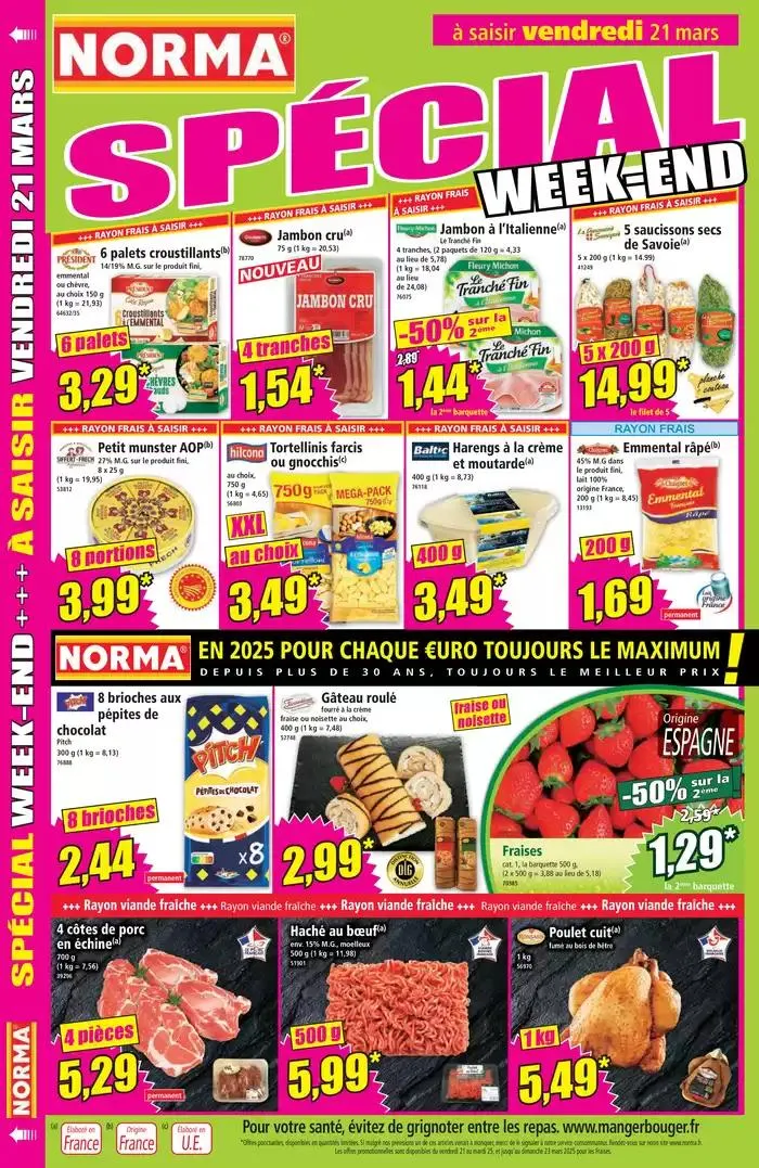 Jusqu'à -50% sur le 2ème du 19 mars au 25 mars 2025 - Catalogue page 14