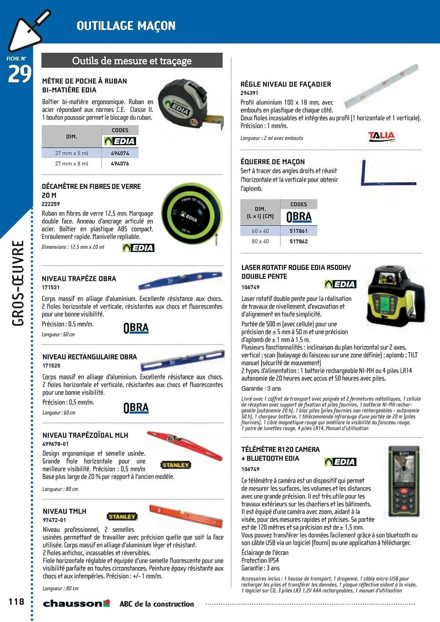 Catalogue Chausson Matériaux du 2 mai au 31 décembre 2025 - Catalogue page 120