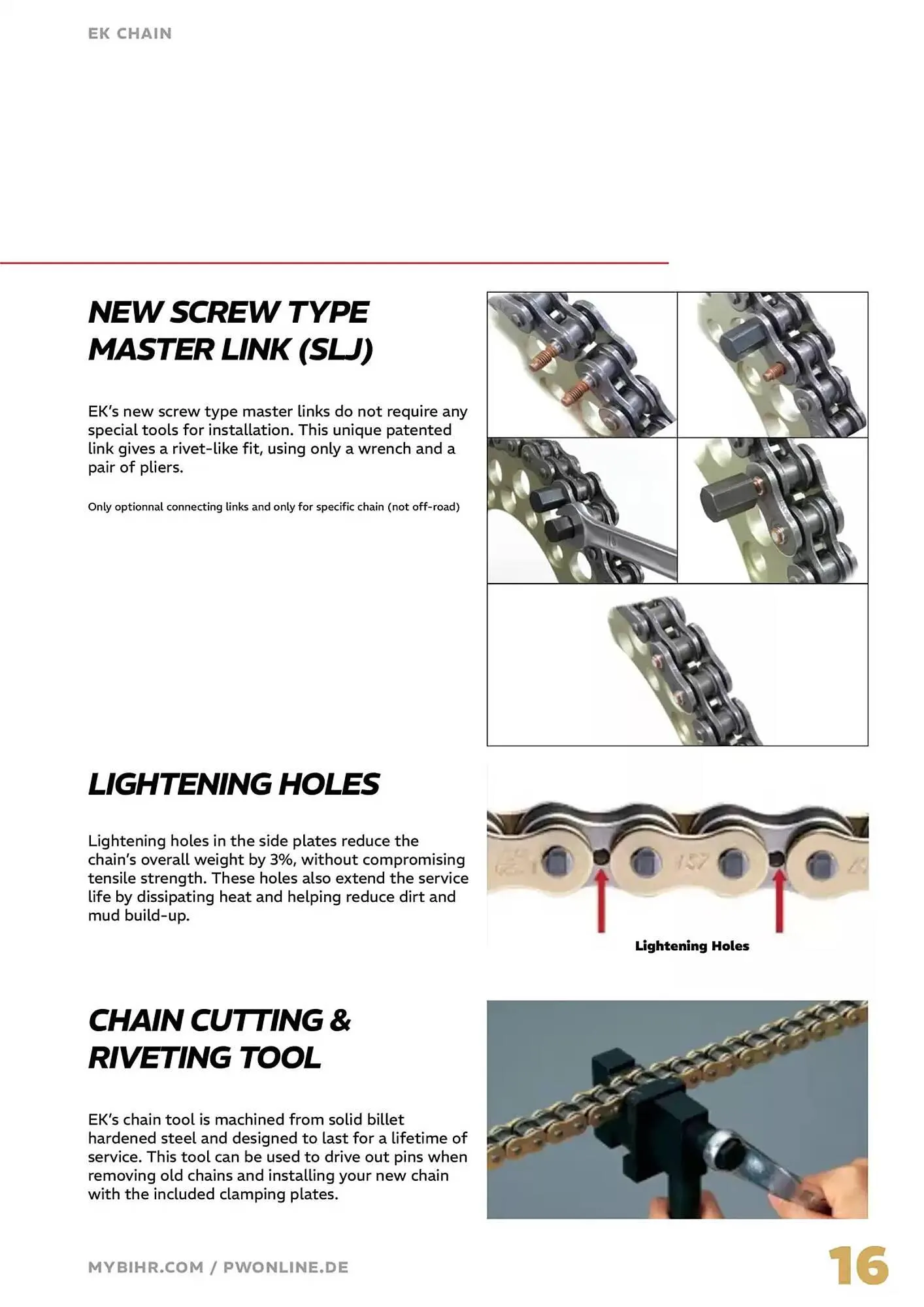 Catalogue Bihr du 4 avril au 31 décembre 2025 - Catalogue page 16