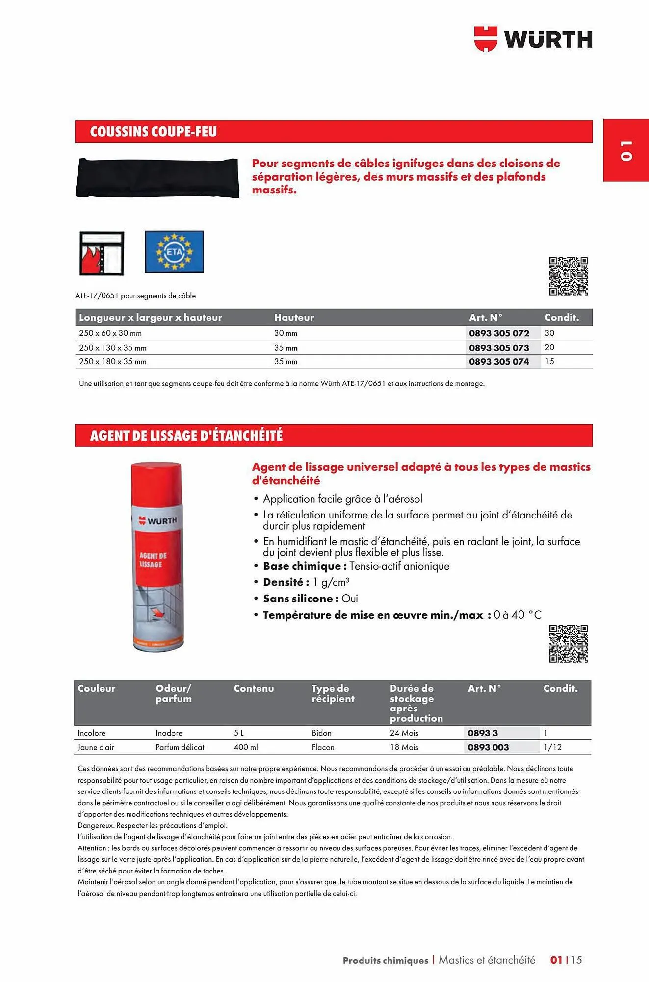 Catalogue Würth du 29 décembre au 31 décembre 2023 - Catalogue page 23