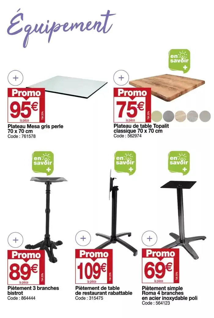 Art de la table & équipement du 6 mars au 5 avril 2025 - Catalogue page 39