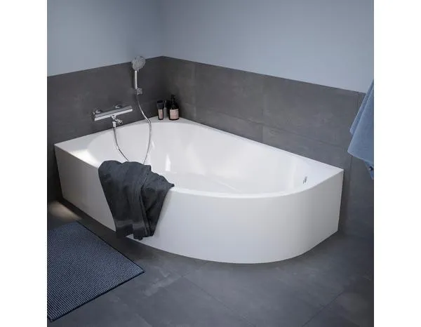 Tablier de baignoire gain de place "Caspia" H. 51 cm x Ep. 3 cm x l. 150 cm