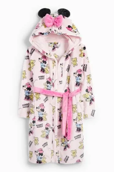 Minnie Mouse - bathrobe with hood