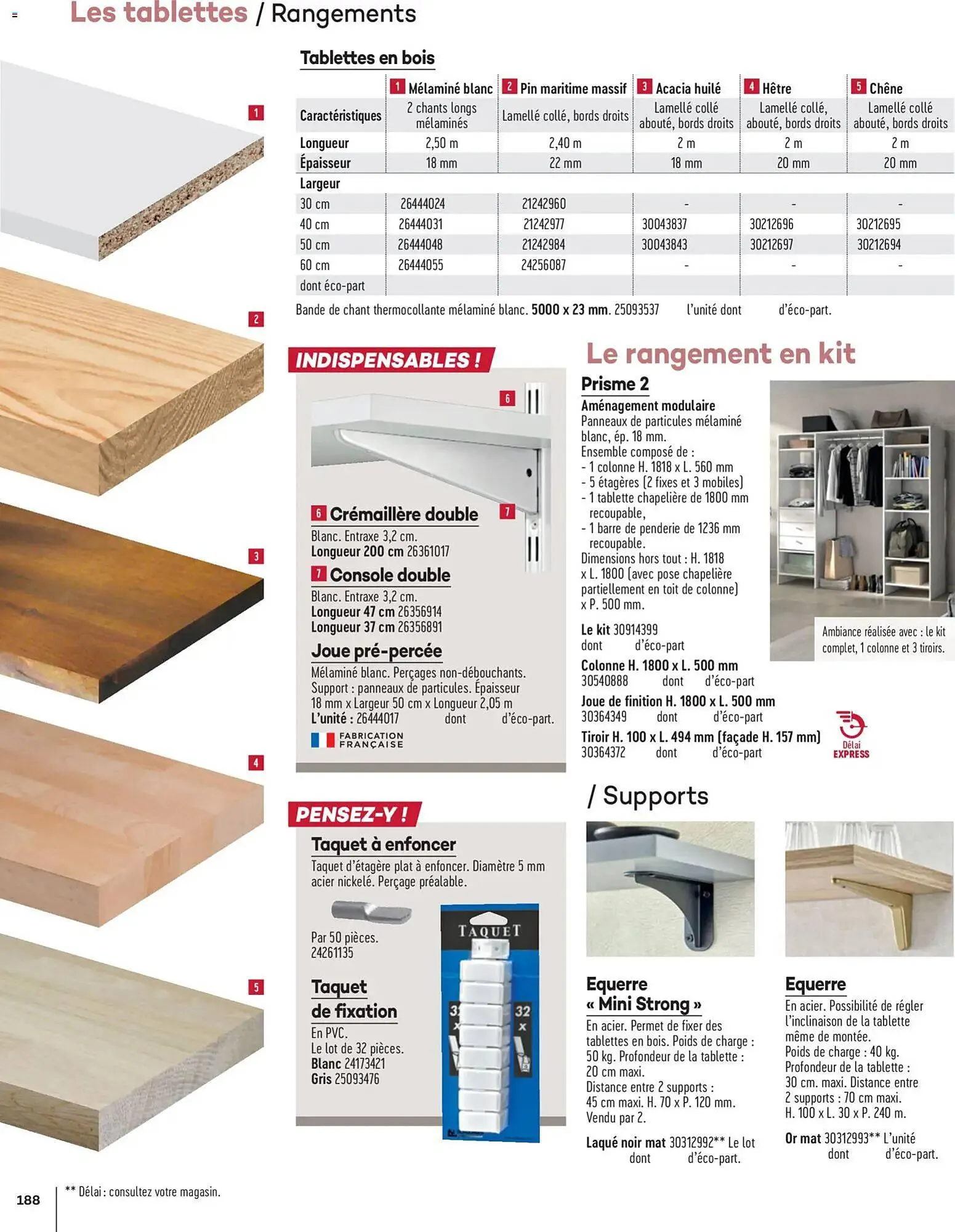 Catalogue Gedimat du 14 avril au 30 avril 2026 - Catalogue page 188