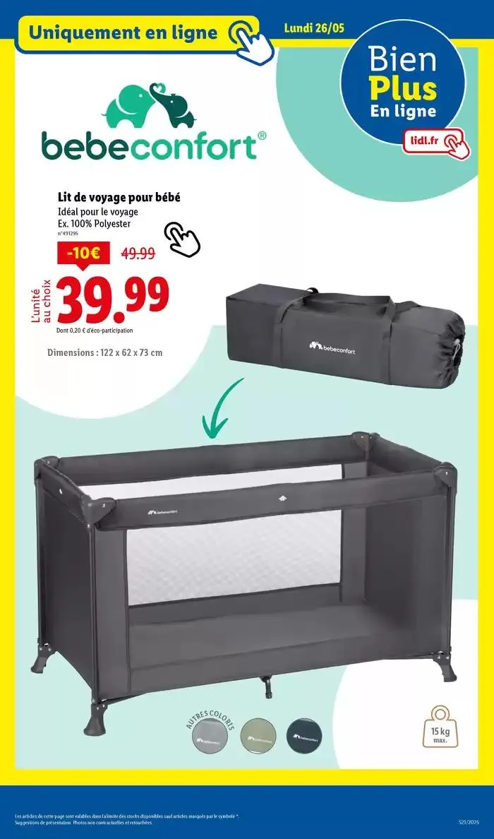 Faites votre plein de courses chez Lidl et profitez de nombreux produits à prix réduits ! du 22 mai au 28 mai 2025 - Catalogue page 79