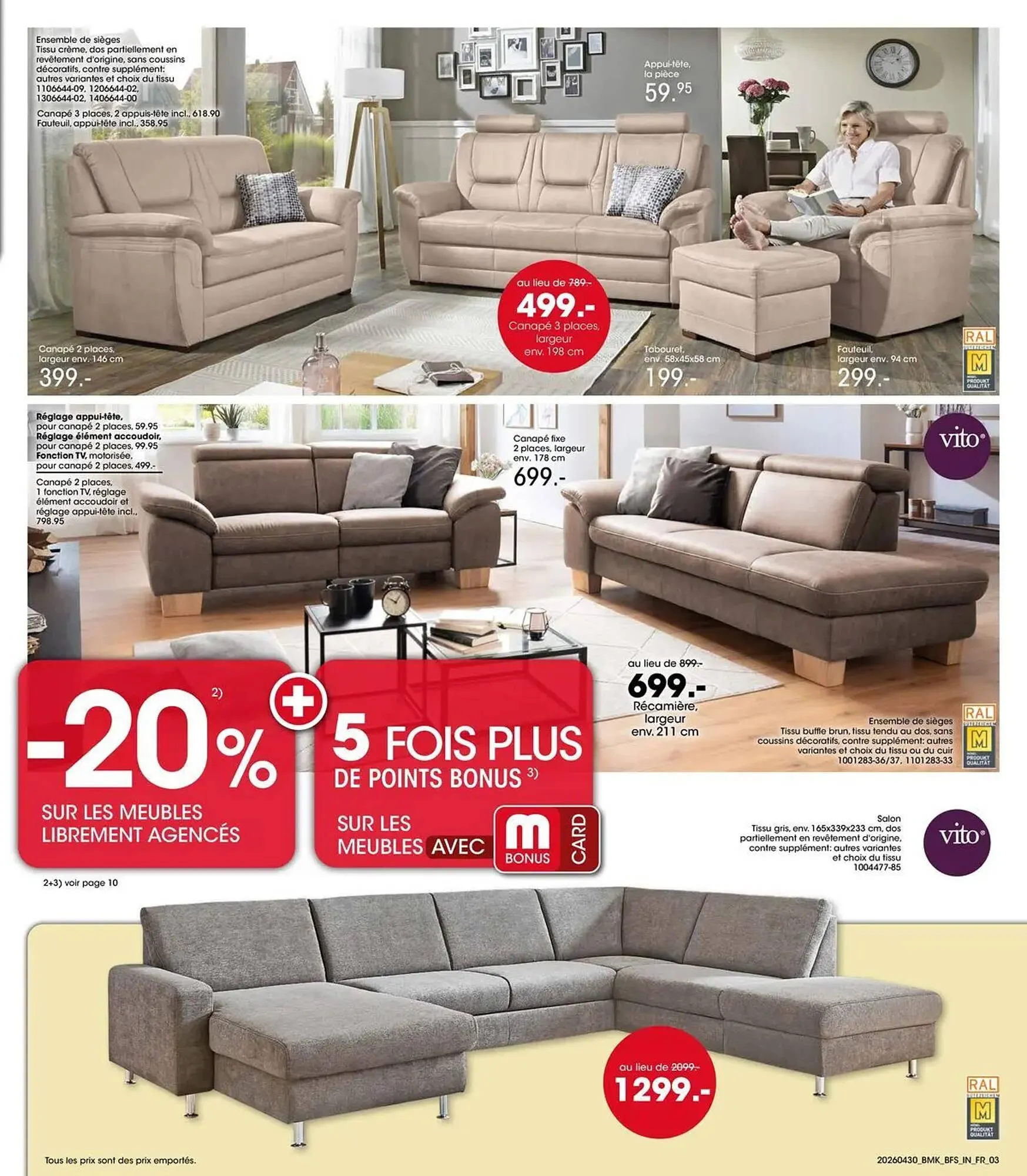 Catalogue Möbel Martin du 29 avril au 31 mai 2026 - Catalogue page 3