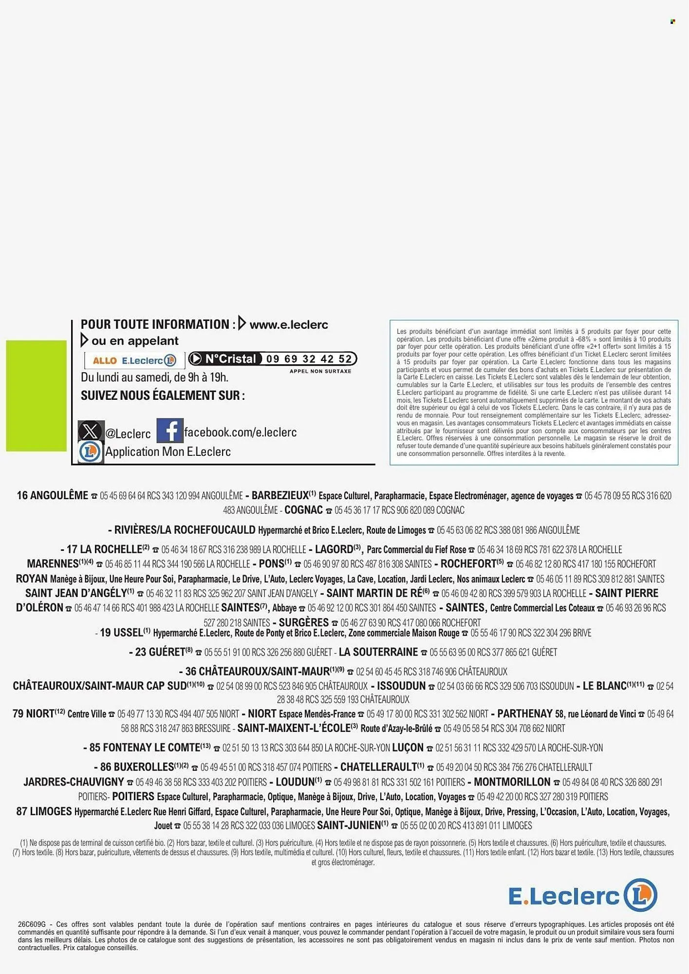 Catalogue E.Leclerc du 24 février au 28 février 2026 - Catalogue page 7