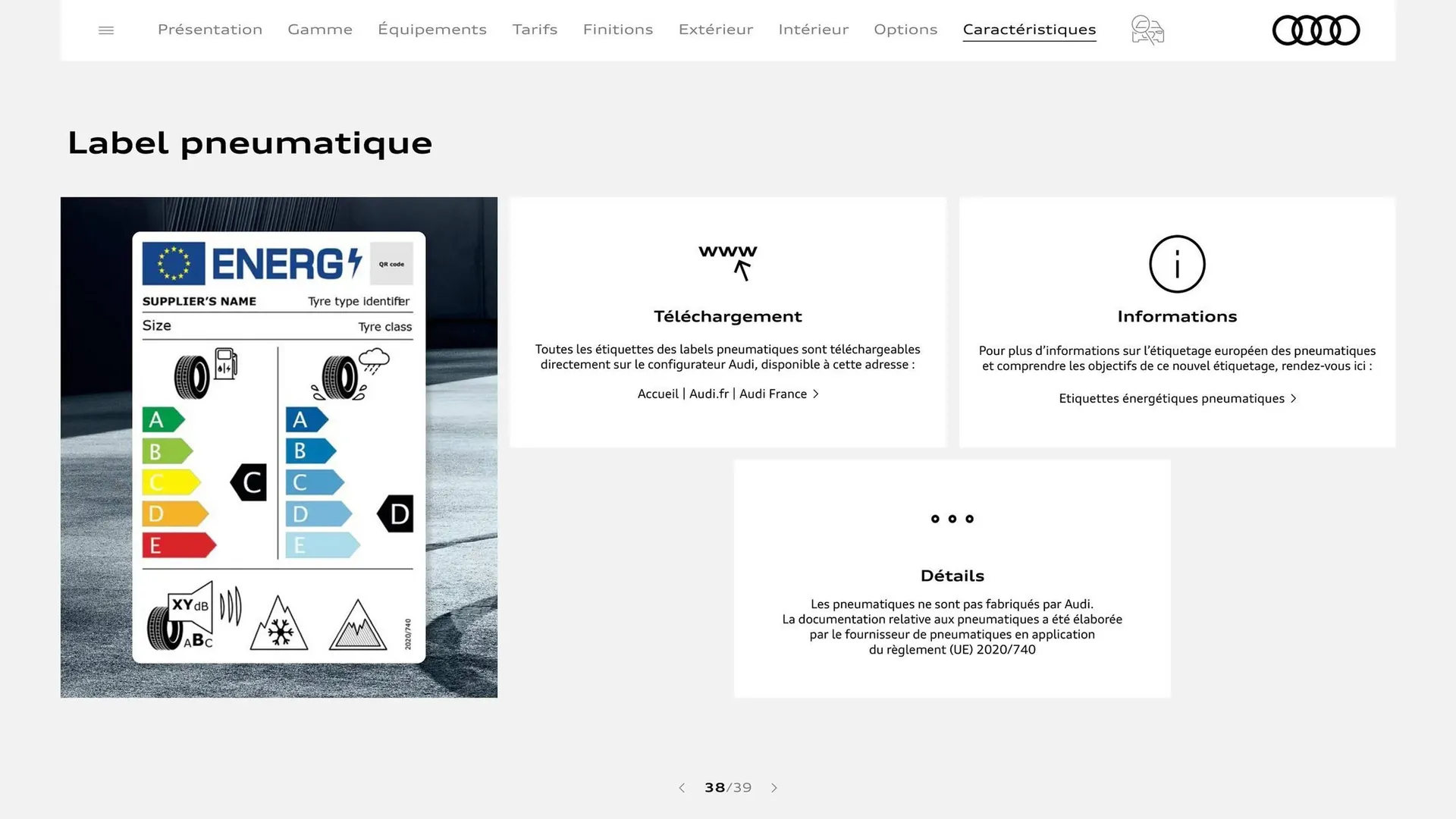 Catalogue Audi du 7 janvier au 31 janvier 2026 - Catalogue page 38