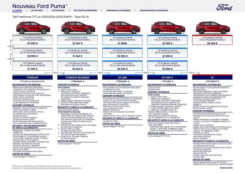 Ford Nouveau Puma du 12 mars au 12 mars 2026 - Catalogue page 2