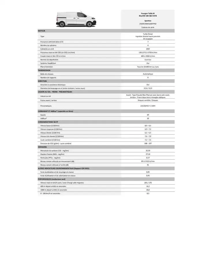 Opel Vivaro du 4 avril au 4 avril 2026 - Catalogue page 18