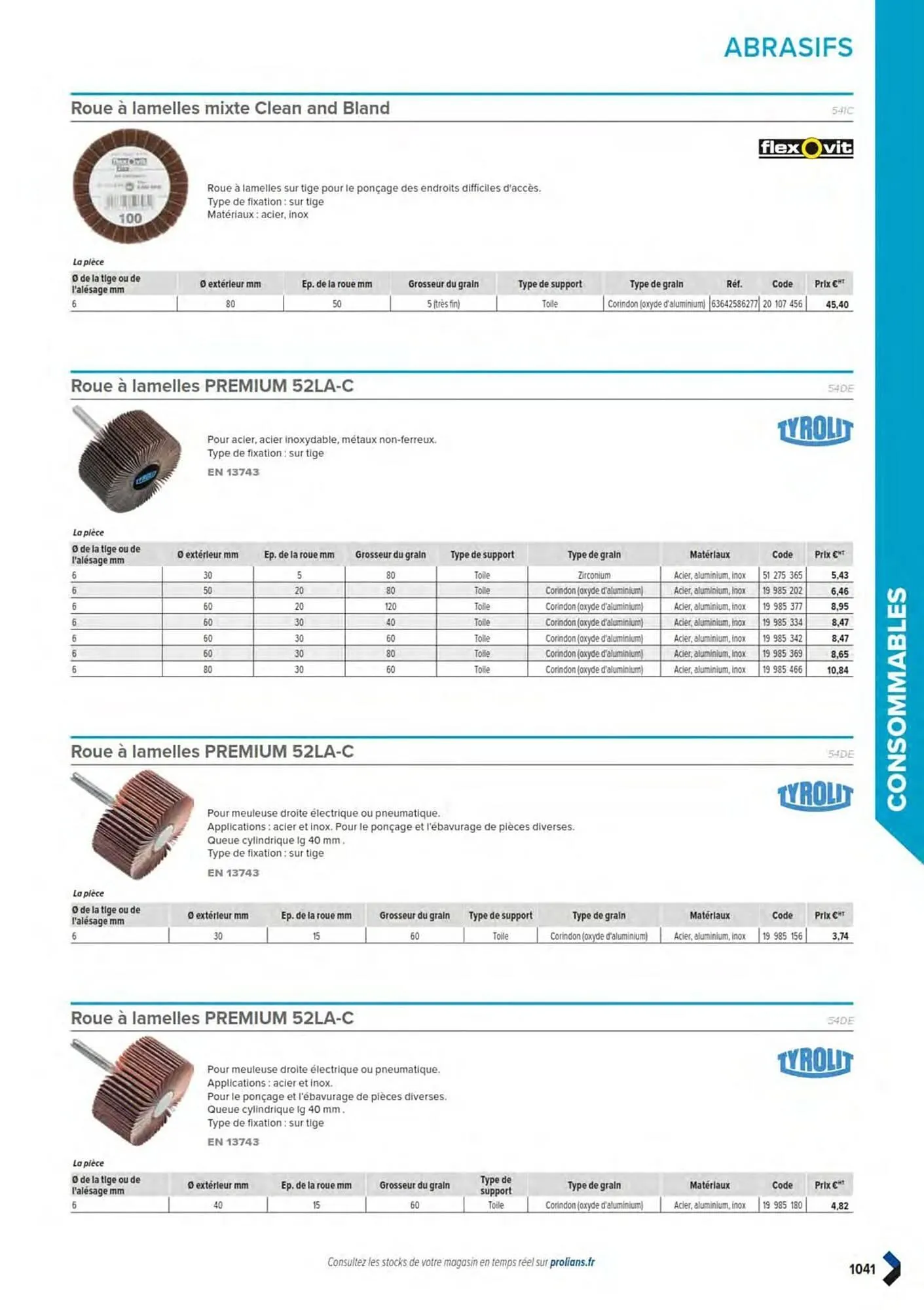 Catalogue Prolians du 11 mars au 31 décembre 2025 - Catalogue page 1043