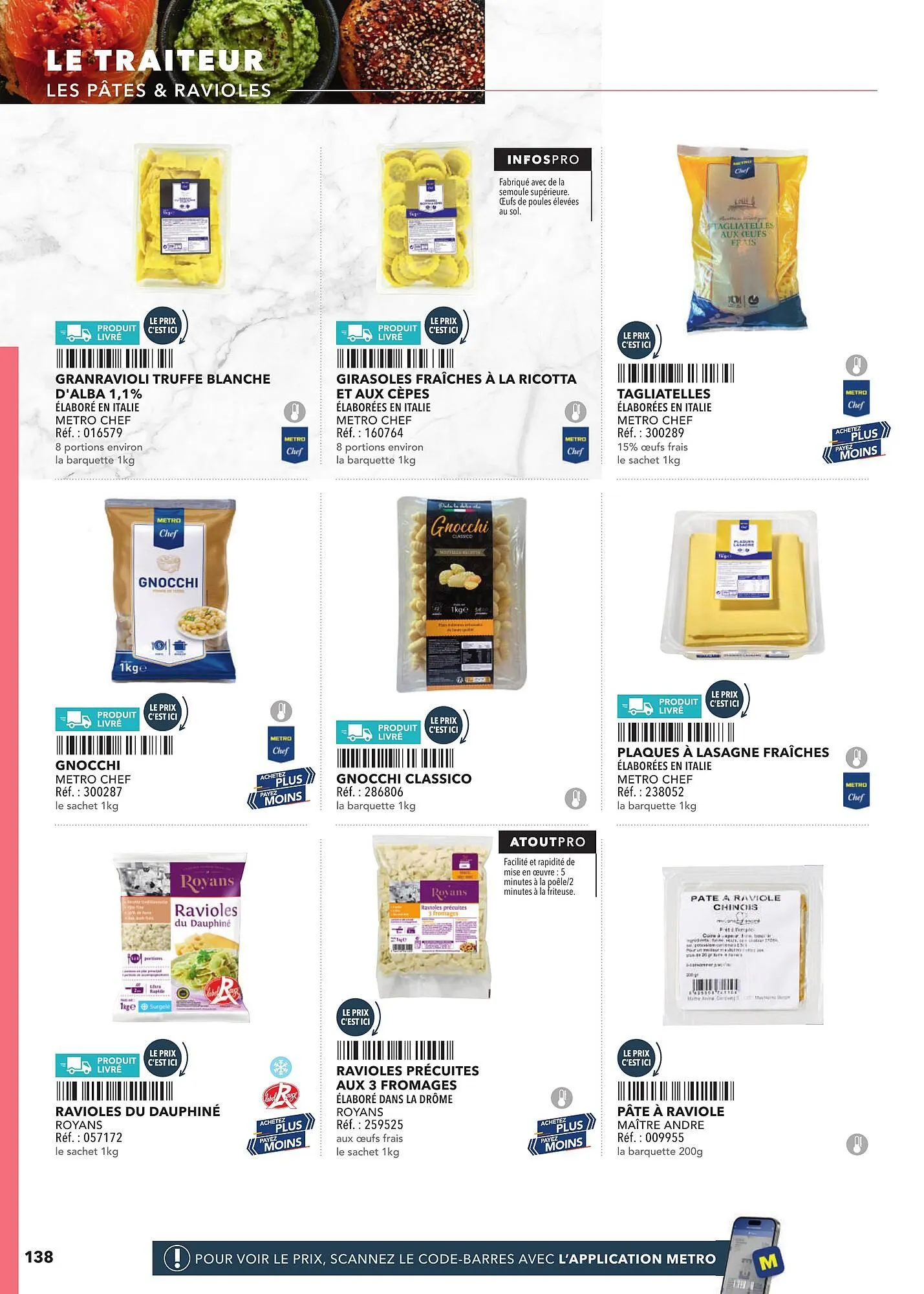Catalogue METRO du 2 mars au 31 décembre 2025 - Catalogue page 138