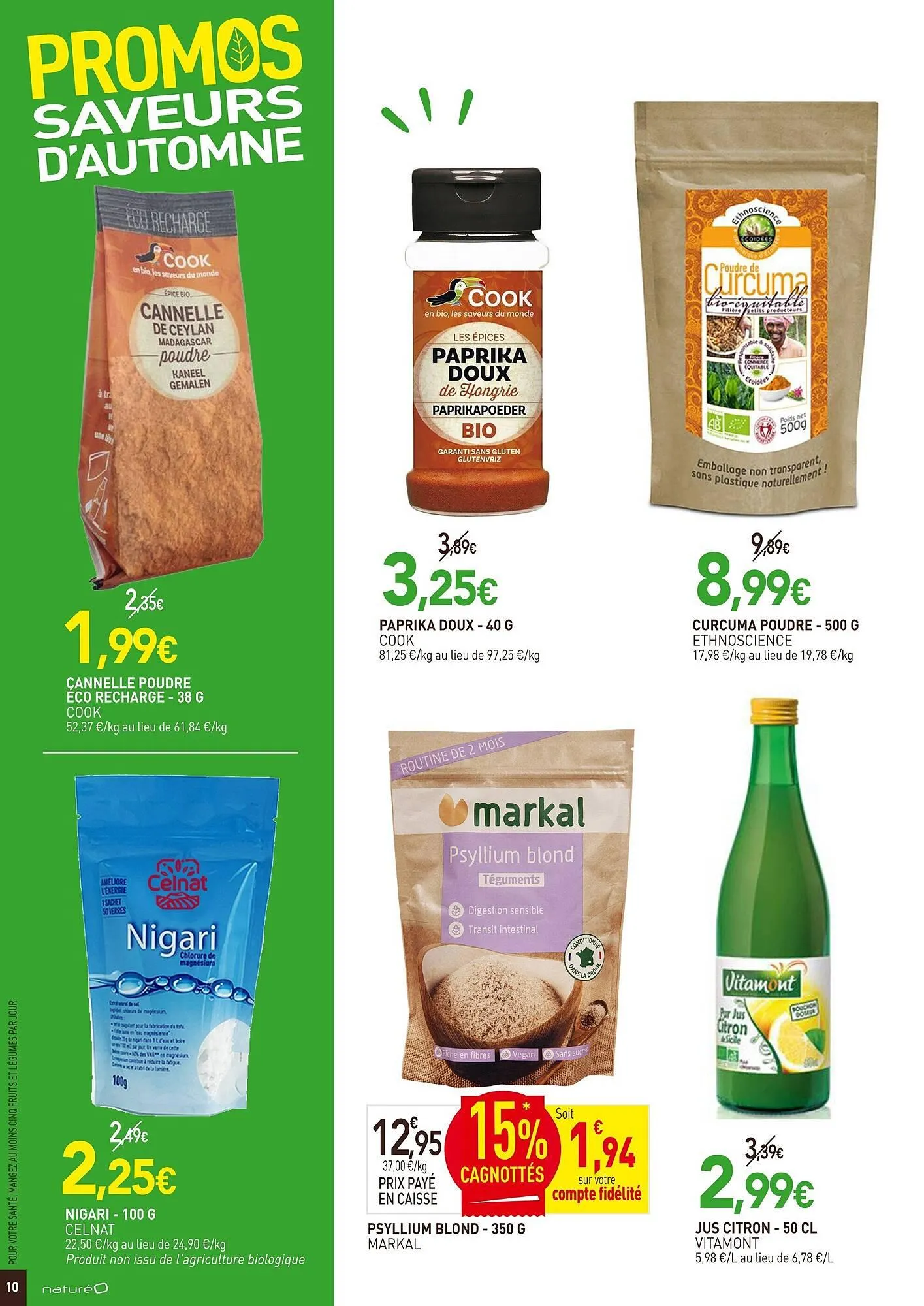 Catalogue naturéO du 29 octobre au 23 novembre 2025 - Catalogue page 10