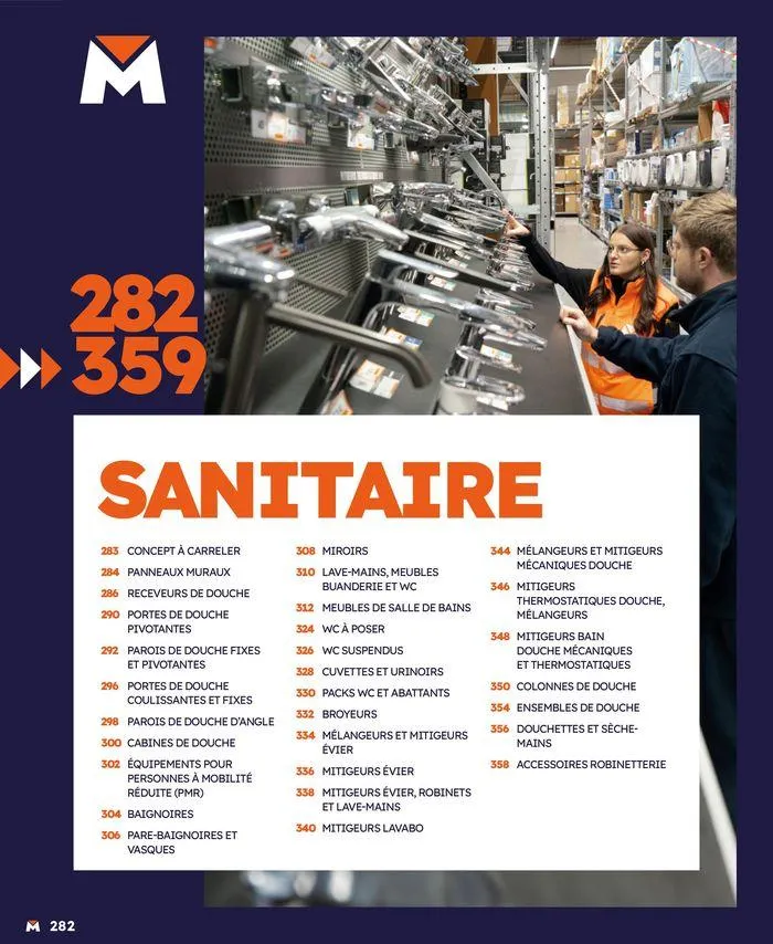 Guide produits 2024 du 15 mars au 31 décembre 2024 - Catalogue page 282