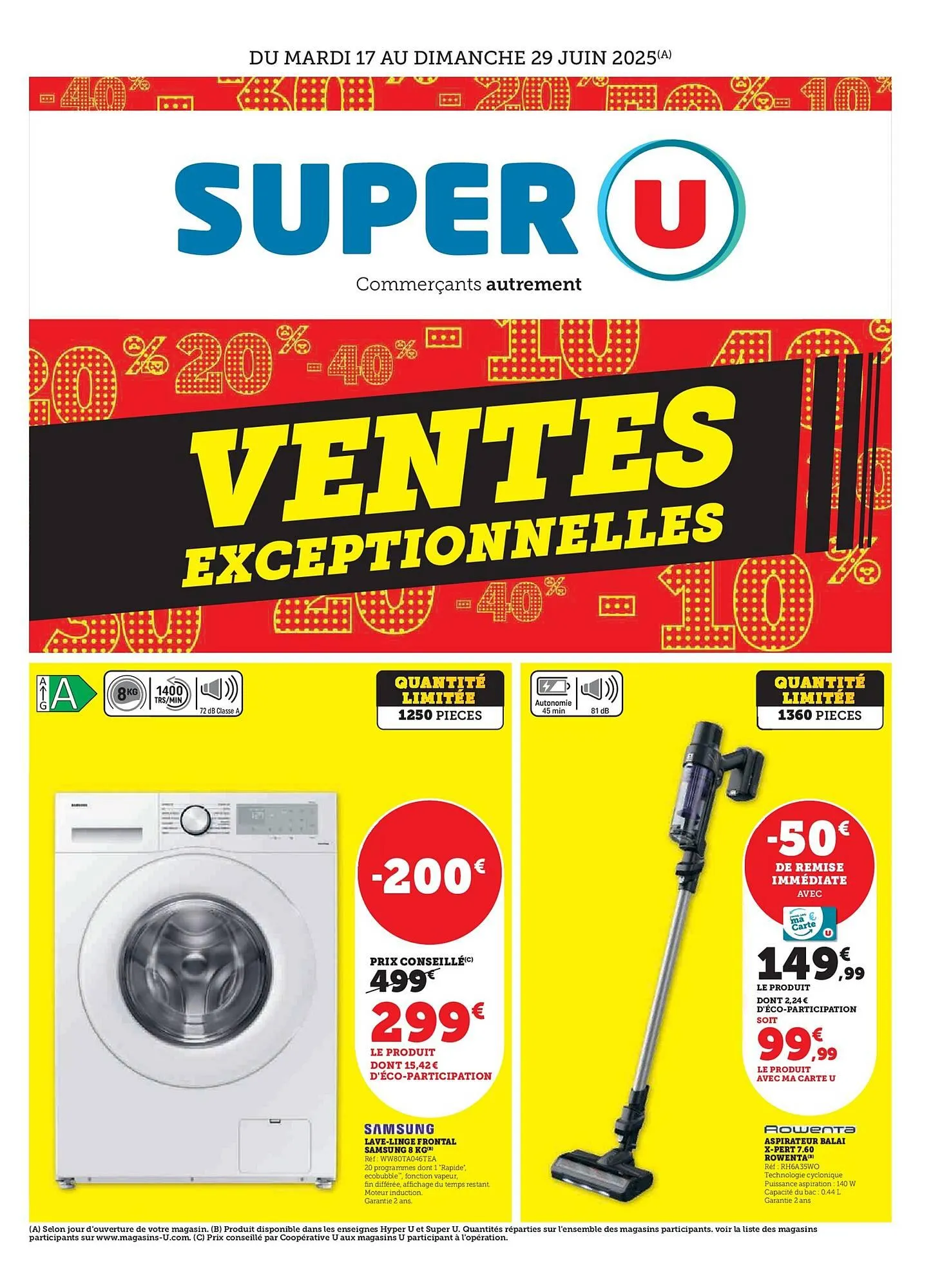 Catalogue Super U du 17 juin au 29 juin 2025 - Catalogue page 1