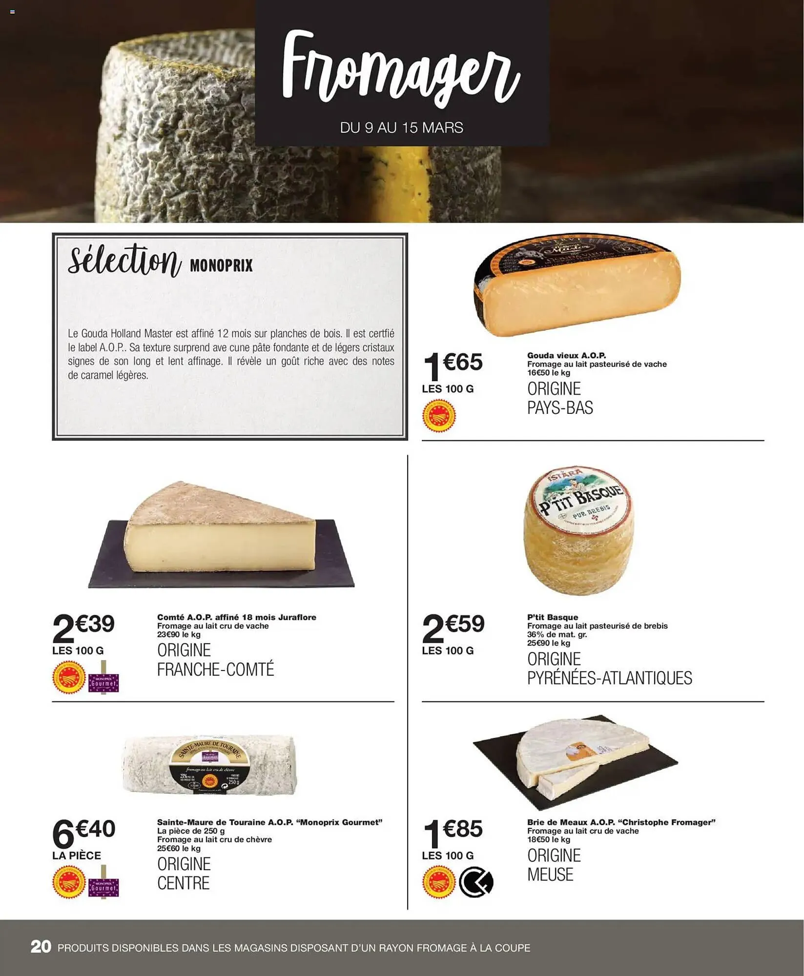 Catalogue Monoprix du 3 mars au 22 mars 2026 - Catalogue page 20