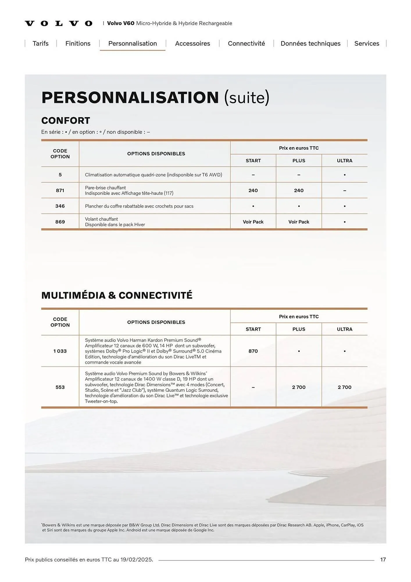 Catalogue VOLVO du 7 janvier au 31 janvier 2027 - Catalogue page 17