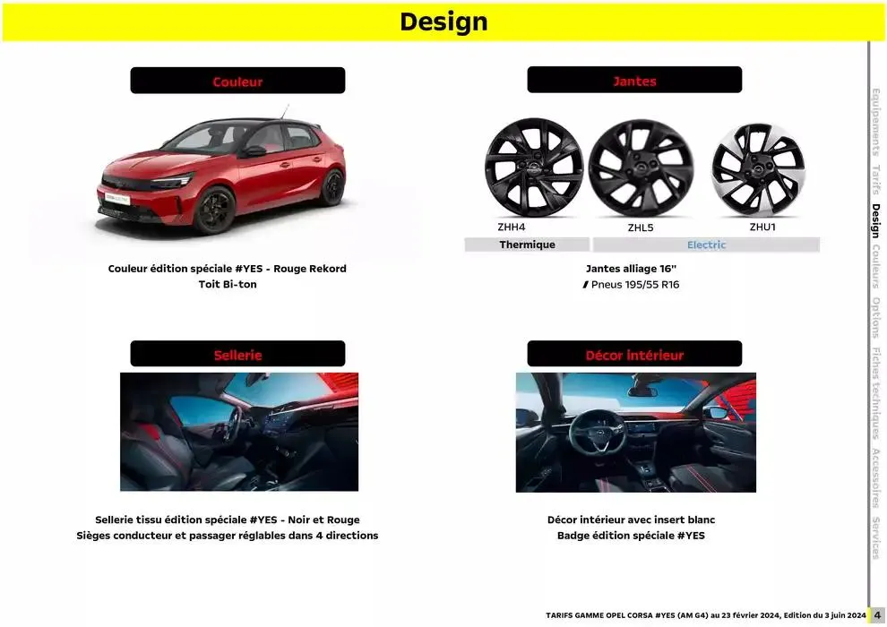 Opel Nouvelle Corsa du 17 décembre au 17 décembre 2025 - Catalogue page 5