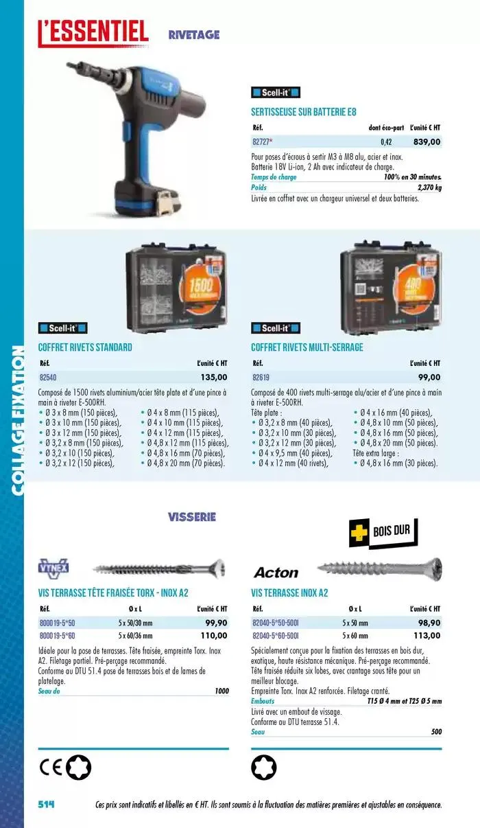 Essentiel Industrie 2025 du 3 janvier au 31 décembre 2025 - Catalogue page 516