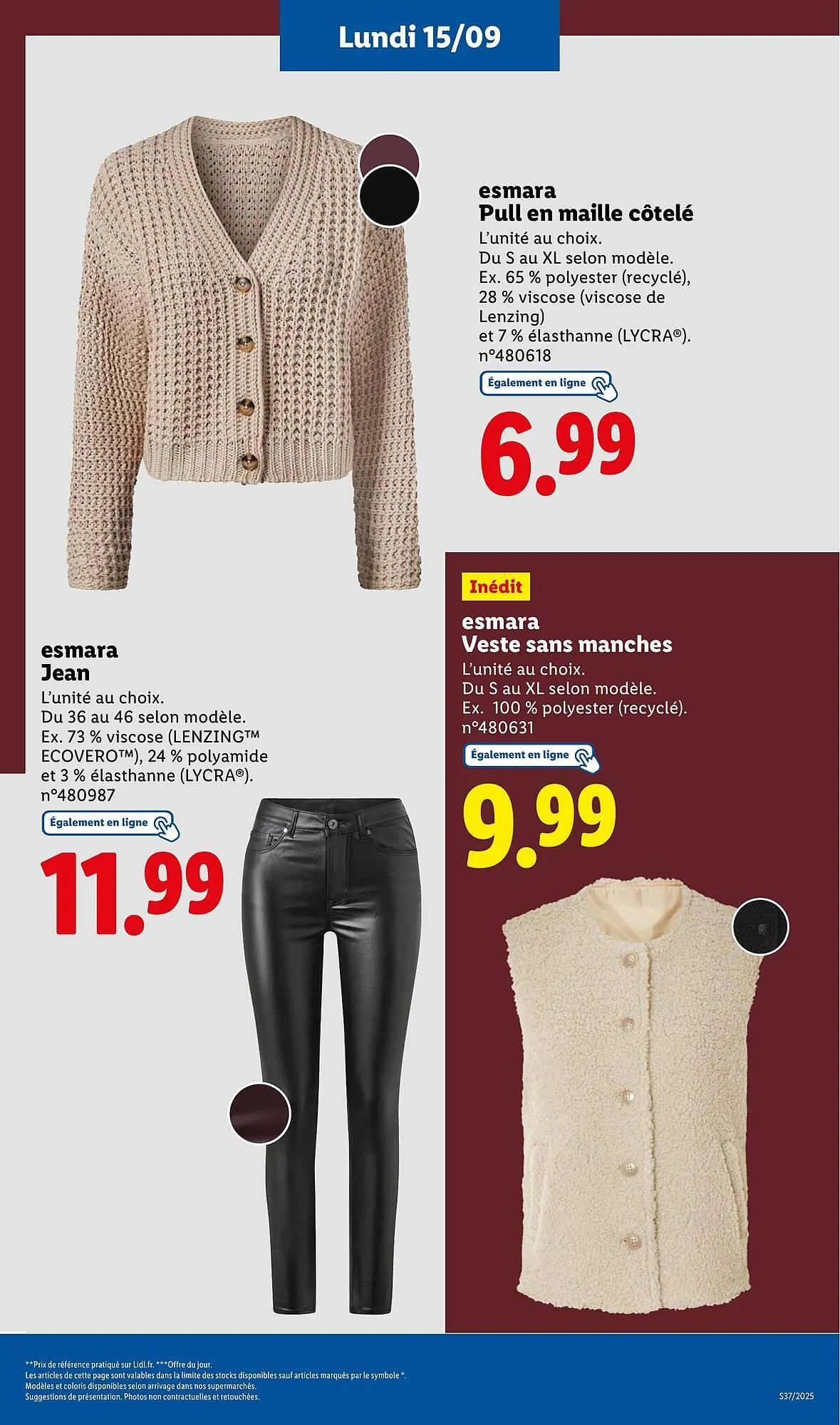 Catalogue Lidl du 11 septembre au 17 septembre 2025 - Catalogue page 71